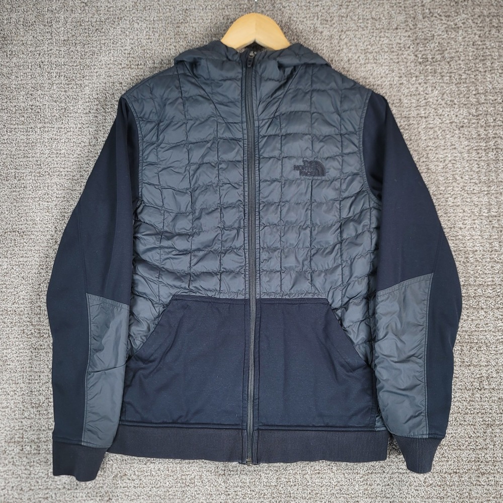 The North‎ Face Mens Kilowatt Thermoball Hybrid Hoodie Full Zip Jacket Black
